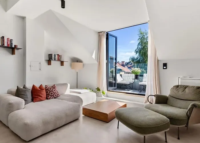 Апартаменты Eksklusiv Midt Pa Populaere Majorstuen *